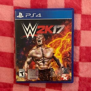 WWE 2K17 for PS4 - Like New (With Case)